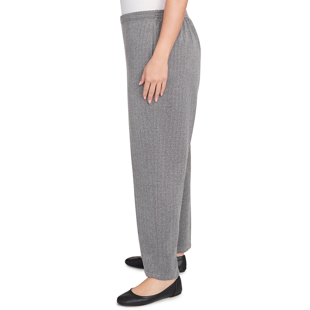 Alfred Dunner Women's Classic Fit Pants Waistband Gray Trousers NWT Size 16 - Picture 16 of 16
